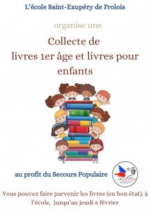 Collecte de livres pour enfants